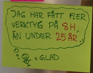 Jag har fått fler verktyg på 8 h än under 25 år.