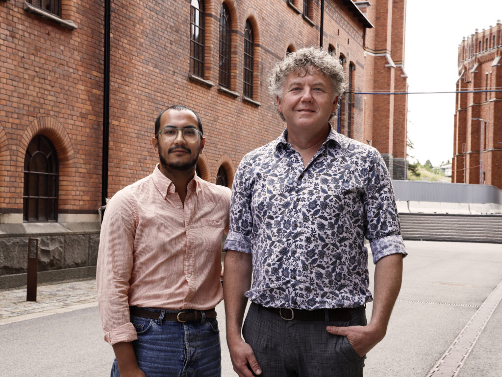 Carl-Adam Alexandersson (left), Stephan Willems (right)